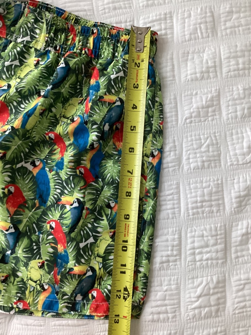 Fun and colorful parrots pattern – Ibiza swim shorts by 2xist - Picture 10 of 11